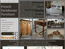 Tablet Screenshot of frenchfarmhousefurniture.co.uk